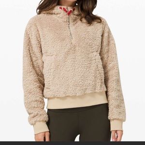 Lululemon | Oh So Sherpa Half Zip Teddy Jacket